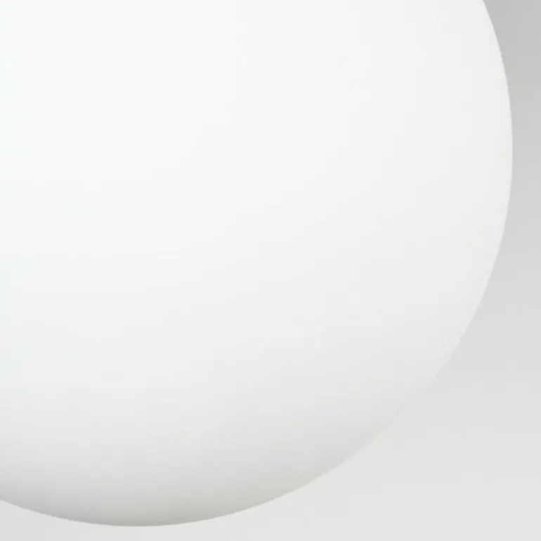 Chehalis Plafonnier, Boule lumineuse Blanc, 3 lumières