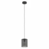COLOMERA Plafonnier Luminaires Eglo Noir, 1 lumière