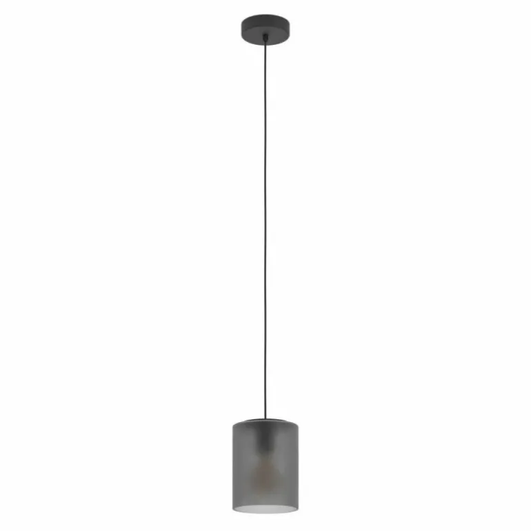 COLOMERA Plafonnier Luminaires Eglo Noir, 1 lumière