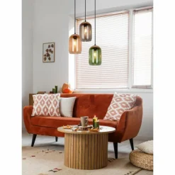Cork Suspension Luminaires Trio Multicolore, 3 lumières