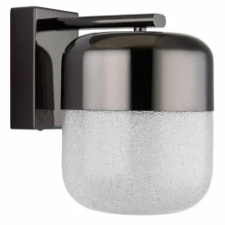 Cristallica Applique murale Luminaires Globo Lighting LED Anthracite, 1 lumière