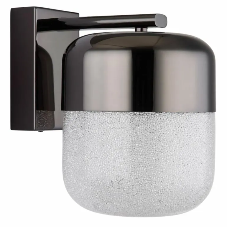 Cristallica Applique murale Luminaires Globo Lighting LED Anthracite, 1 lumière
