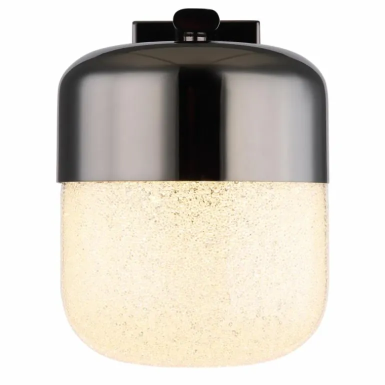 Cristallica Applique murale Luminaires Globo Lighting LED Anthracite, 1 lumière