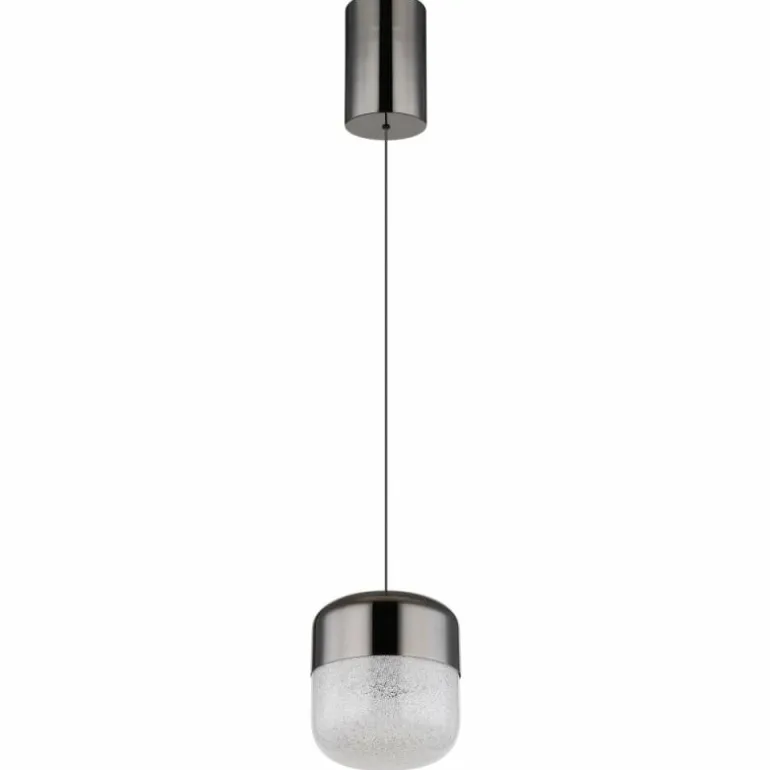 Cristallica Suspension Luminaires Globo Lighting LED Anthracite, 1 lumière