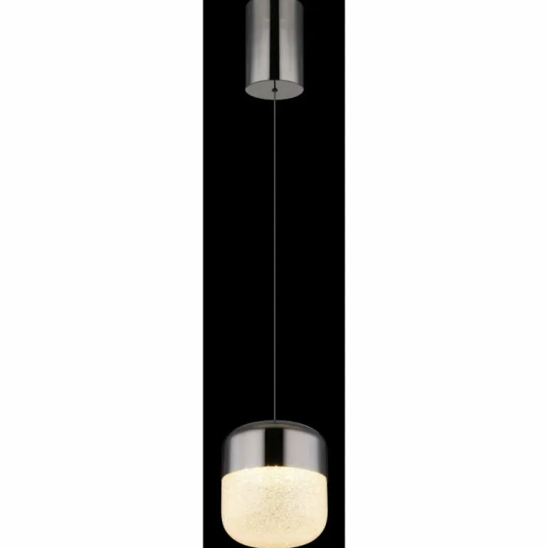 Cristallica Suspension Luminaires Globo Lighting LED Anthracite, 1 lumière