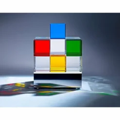 Cubelight Tecnolumen Lampe à poser LED Multicolore, Clair, 1 lumière