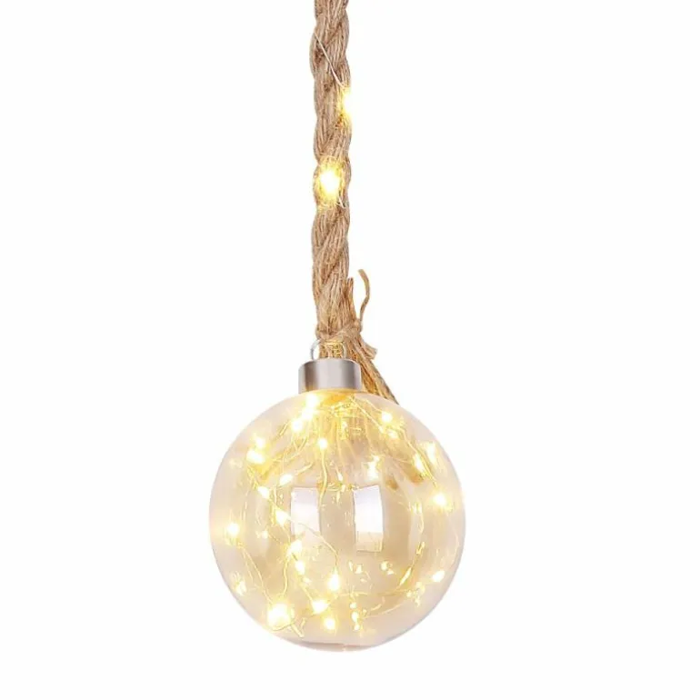 Décor Globo ROVETO Brun, 1 lumière