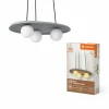 DECOR Applique murale / Plafonnier Luminaires Ledvance Gris, 3 lumières