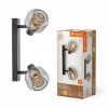DECOR Applique murale / Plafonnier Luminaires Ledvance LED Noir, 2 lumières