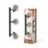 DECOR Applique murale / Plafonnier Luminaires Ledvance LED Noir, 3 lumières