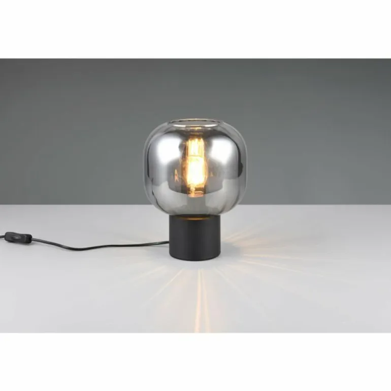 Diva Lampe à poser Luminaires Trio Noir, 1 lumière