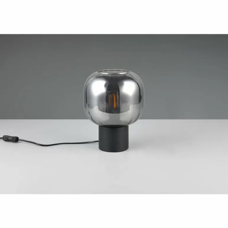 Diva Lampe à poser Luminaires Trio Noir, 1 lumière