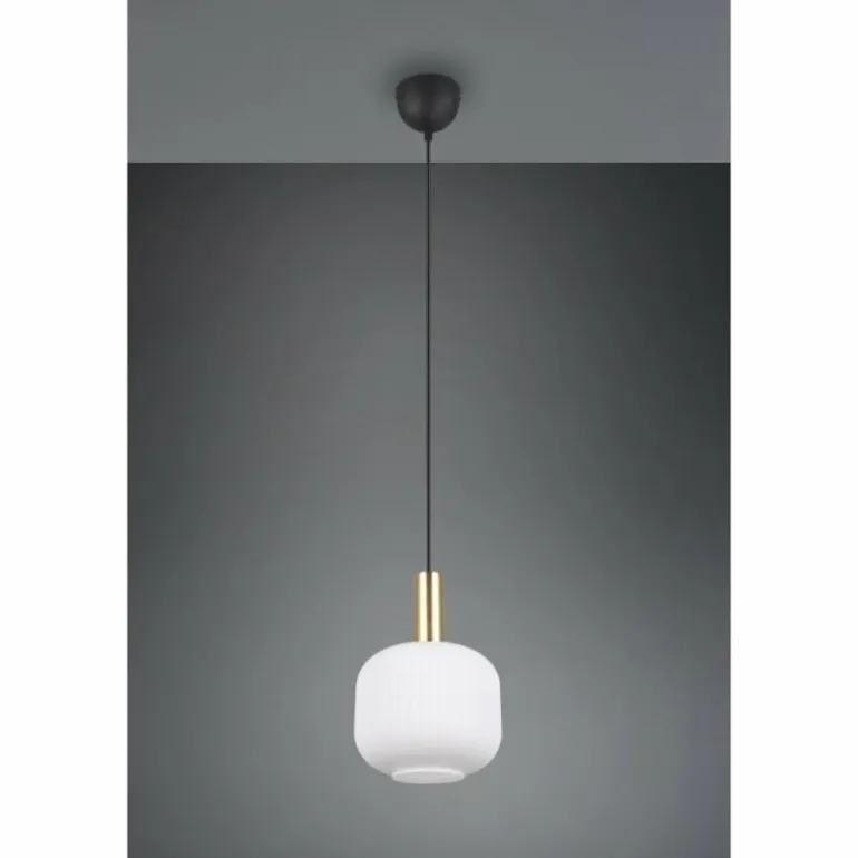 Diva Suspension Luminaires Trio Laiton, 1 lumière