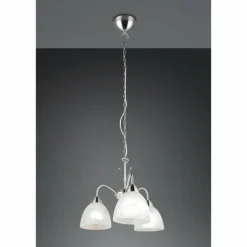 DOBBY Suspension Luminaires Reality Nickel mat, 3 lumières