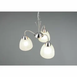 DOBBY Suspension Luminaires Reality Nickel mat, 3 lumières