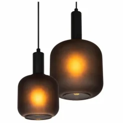ELOISE Suspension Luminaires Lucide Noir, 4 lumières