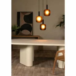 ELOISE Suspension Luminaires Lucide Noir, 3 lumières