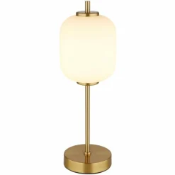 Ewald Lampe à poser Luminaires Globo Lighting LED Laiton, 1 lumière