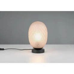 Facette Lampe à poser Luminaires Trio Brun, Or, 1 lumière