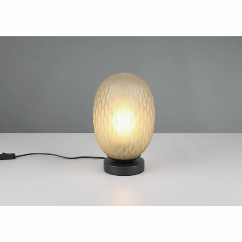 Facette Lampe à poser Luminaires Trio Vert, 1 lumière
