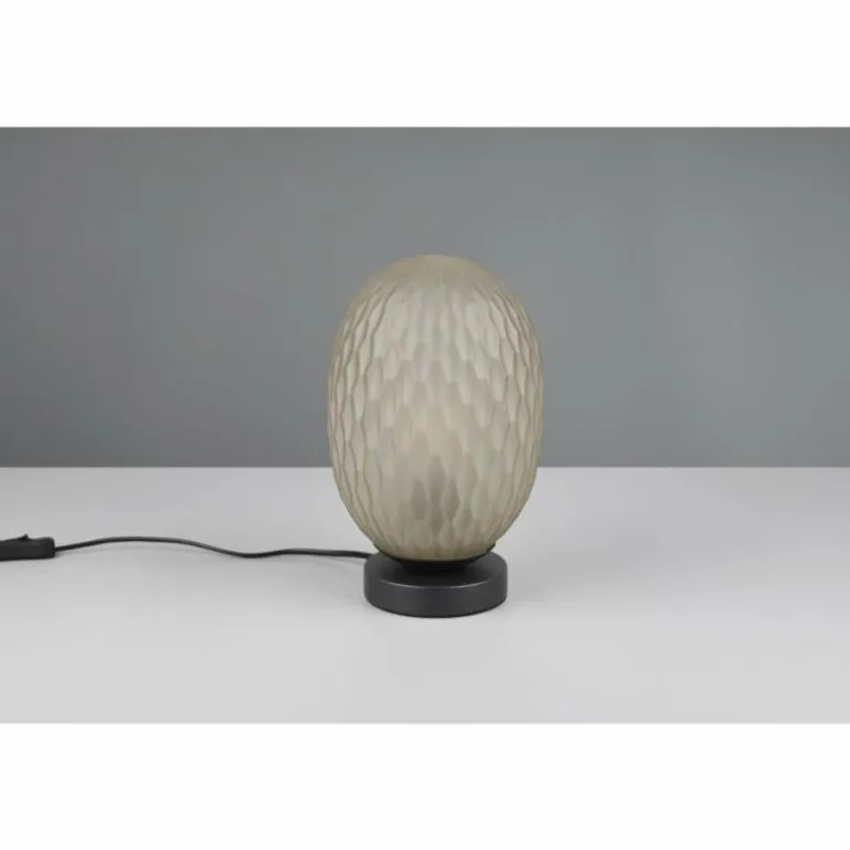 Facette Lampe à poser Luminaires Trio Vert, 1 lumière
