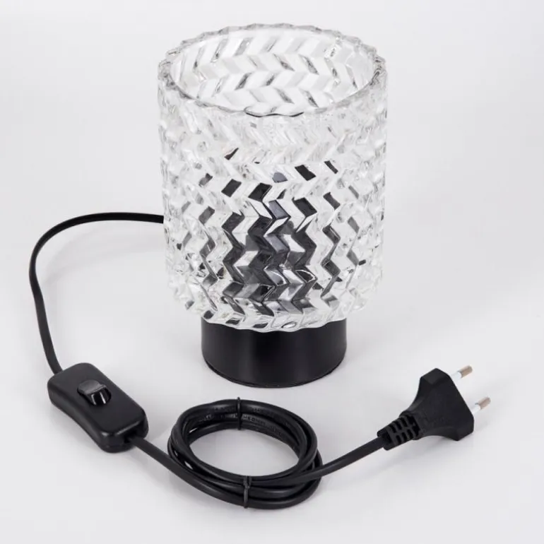 Falgorosa Lampe à poser Noir, 1 lumière
