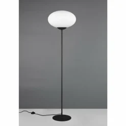 Fomento Lampadaire Luminaires Trio Noir, 1 lumière