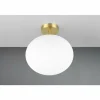 Fomento Plafonnier Luminaires Trio Laiton, 1 lumière