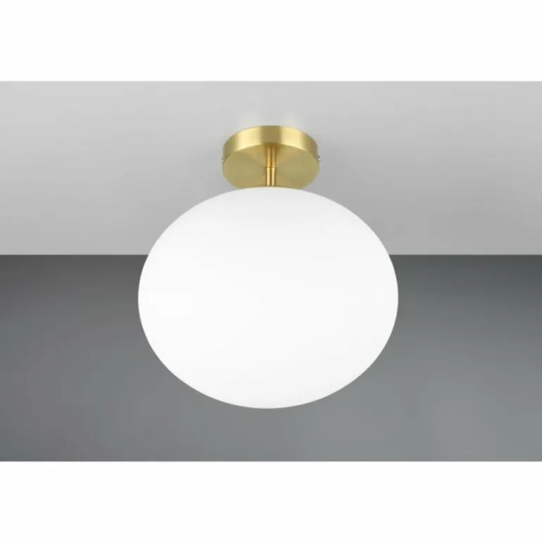 Fomento Plafonnier Luminaires Trio Laiton, 1 lumière