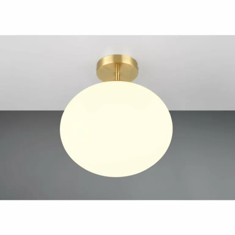 Fomento Plafonnier Luminaires Trio Laiton, 1 lumière