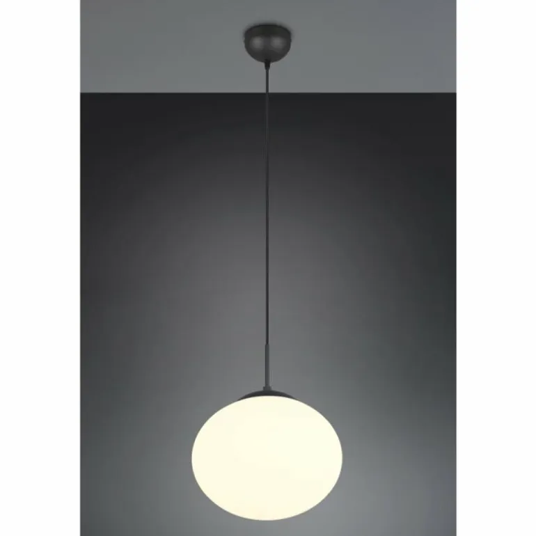 Fomento Suspension Luminaires Trio Noir, 1 lumière