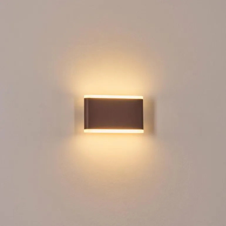 Gamas Lampe murale d´extérieur, Applique murale Brun, Rouille, 1 lumière