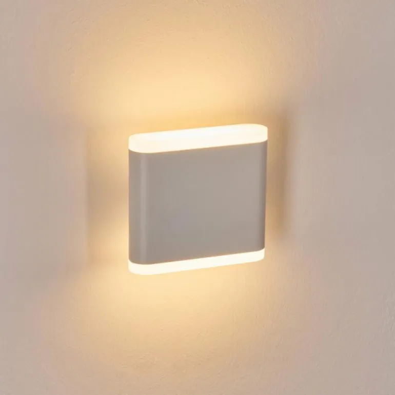 Gamas Lampe murale d´extérieur, Luminaire Up & Down, Applique murale LED Blanc, 1 lumière