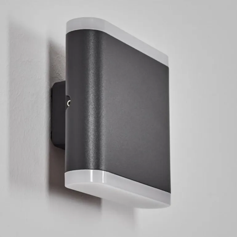 Gamas Lampe murale d´extérieur, Luminaire Up & Down, Applique murale LED Anthracite, 1 lumière