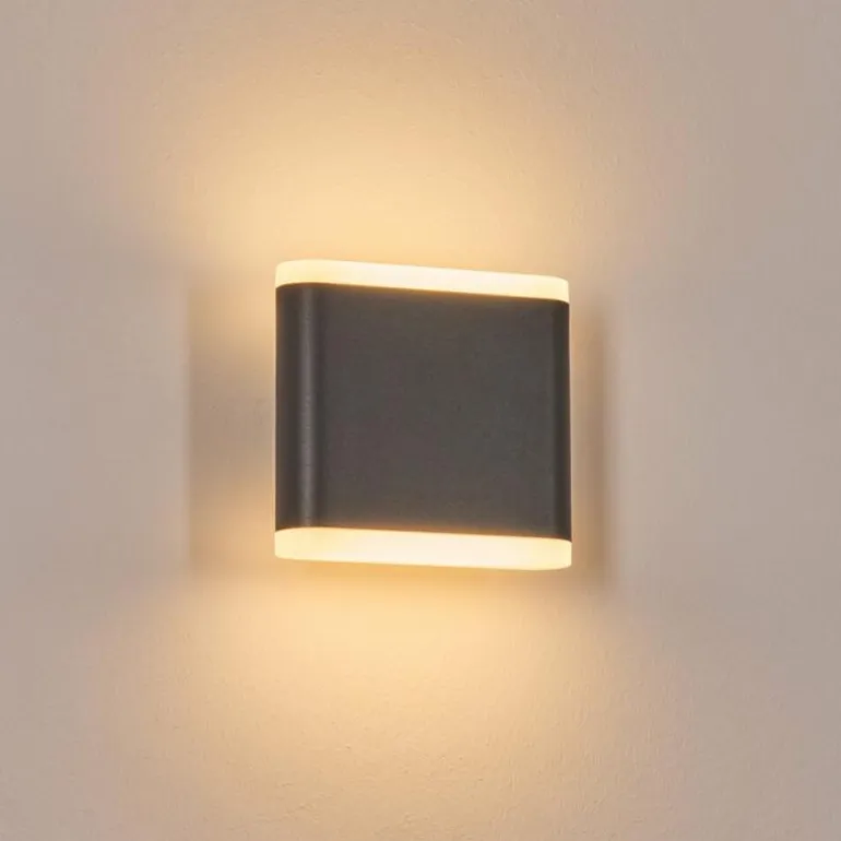 Gamas Lampe murale d´extérieur, Luminaire Up & Down, Applique murale LED Anthracite, 1 lumière
