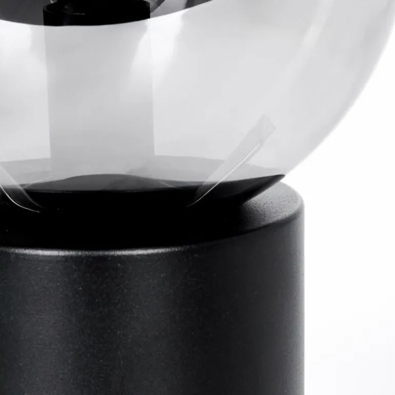 Gastor Boule lumineuse, Lampe de bureau, Lampe à poser Fumé, 1 lumière