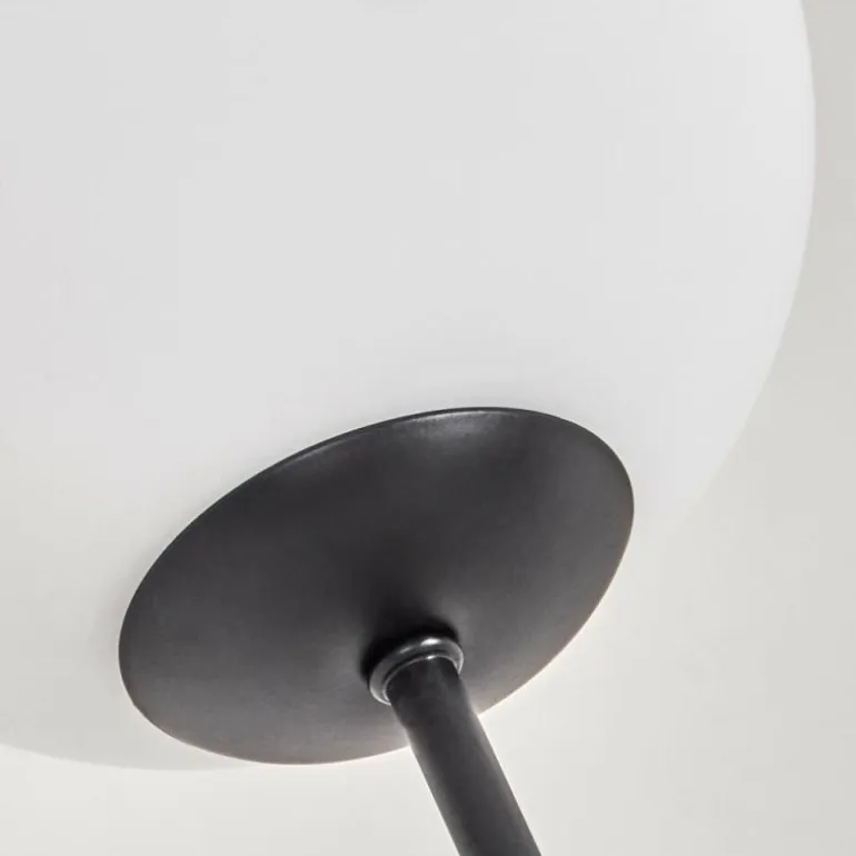 Gastor Boule lumineuse, Lampadaire Blanc, 3 lumières