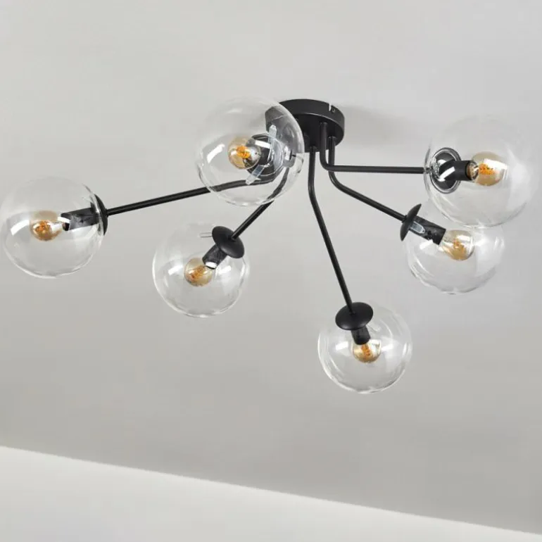 Gastor Plafonnier 74 cm Clair, 6 lumières