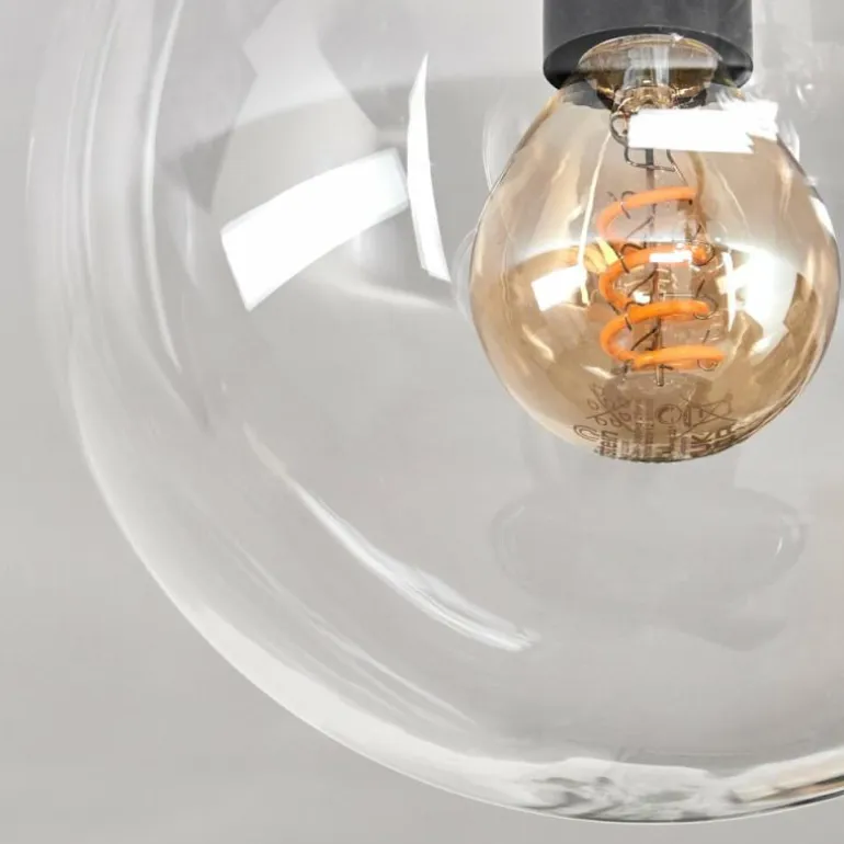 Gastor Plafonnier, Boule lumineuse Clair, 4 lumières