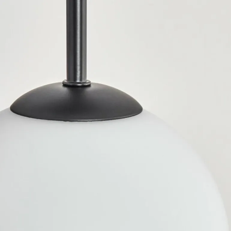 Gastor Plafonnier, Boule lumineuse Blanc, 9 lumières