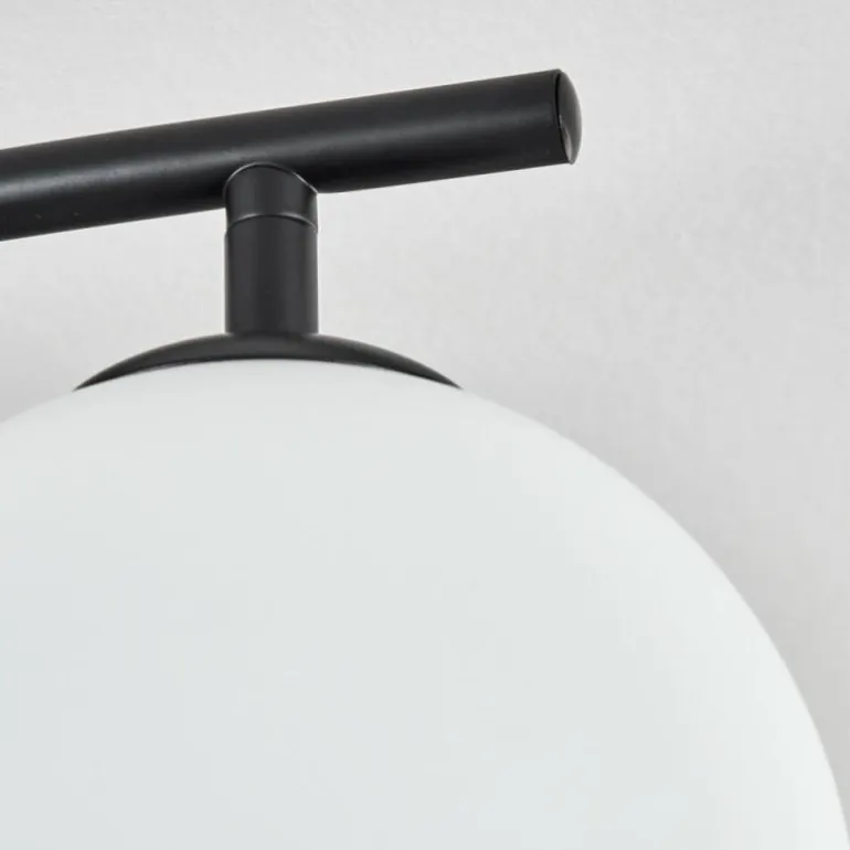 Gastor Plafonnier, Boule lumineuse Blanc, 4 lumières