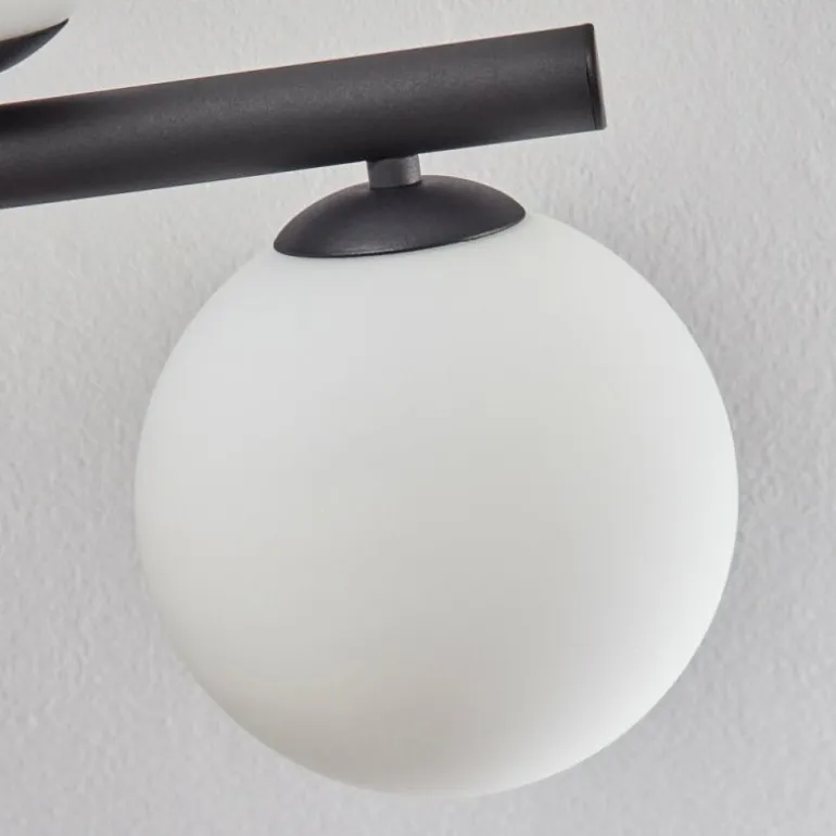 Gastor Plafonnier, Boule lumineuse Blanc, 10 lumières