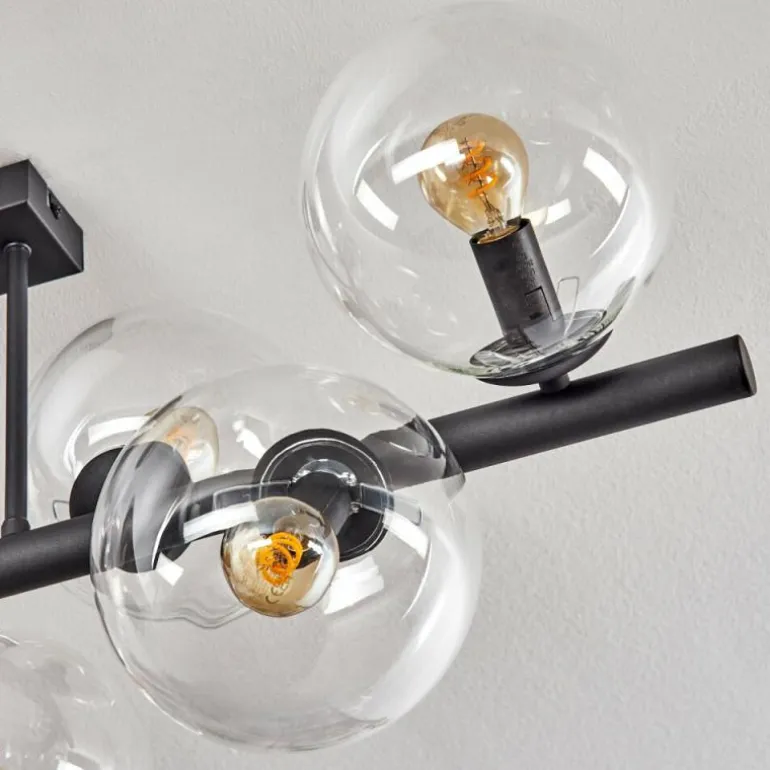 Gastor Plafonnier, Boule lumineuse Clair, 8 lumières
