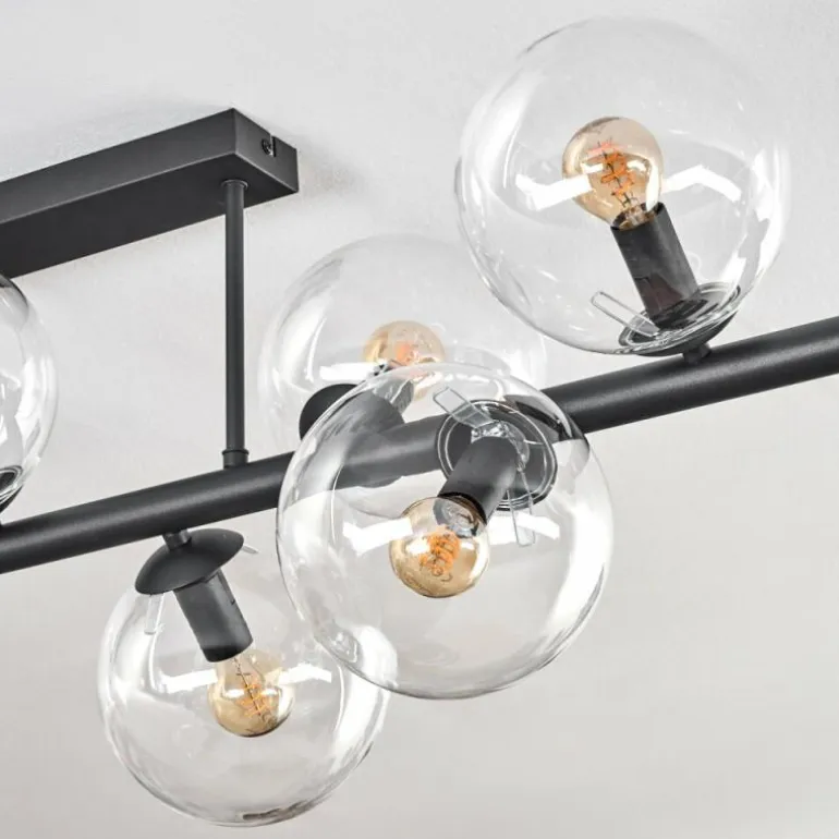Gastor Plafonnier, Boule lumineuse Clair, 10 lumières