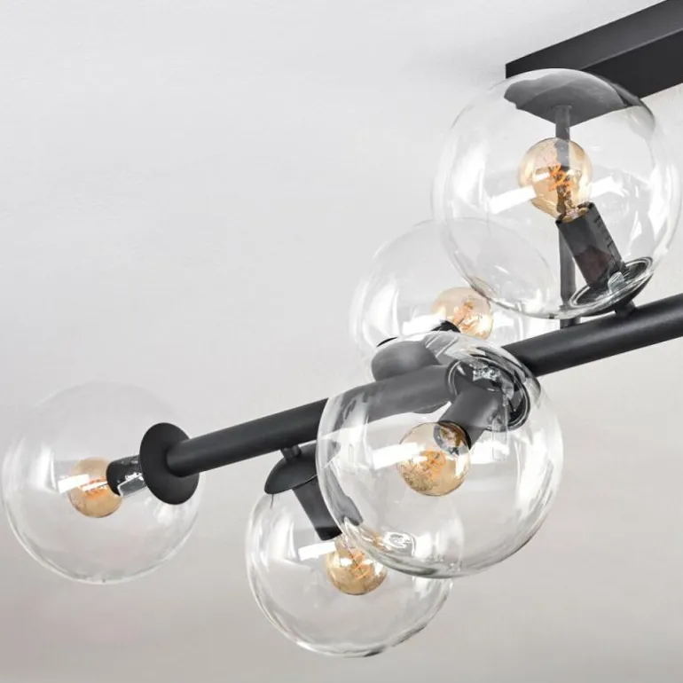 Gastor Plafonnier, Boule lumineuse Clair, 10 lumières