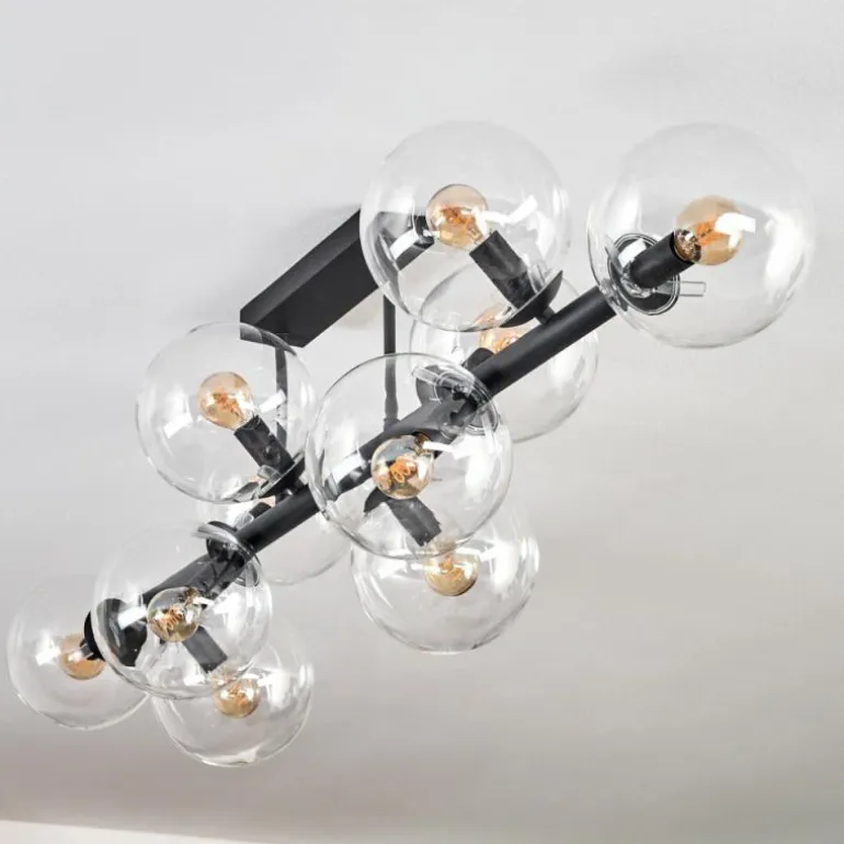 Gastor Plafonnier, Boule lumineuse Clair, 10 lumières