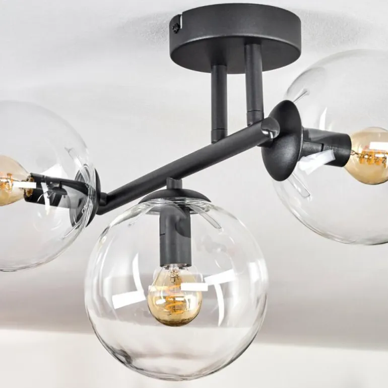Gastor Plafonnier, Boule lumineuse Clair, 3 lumières