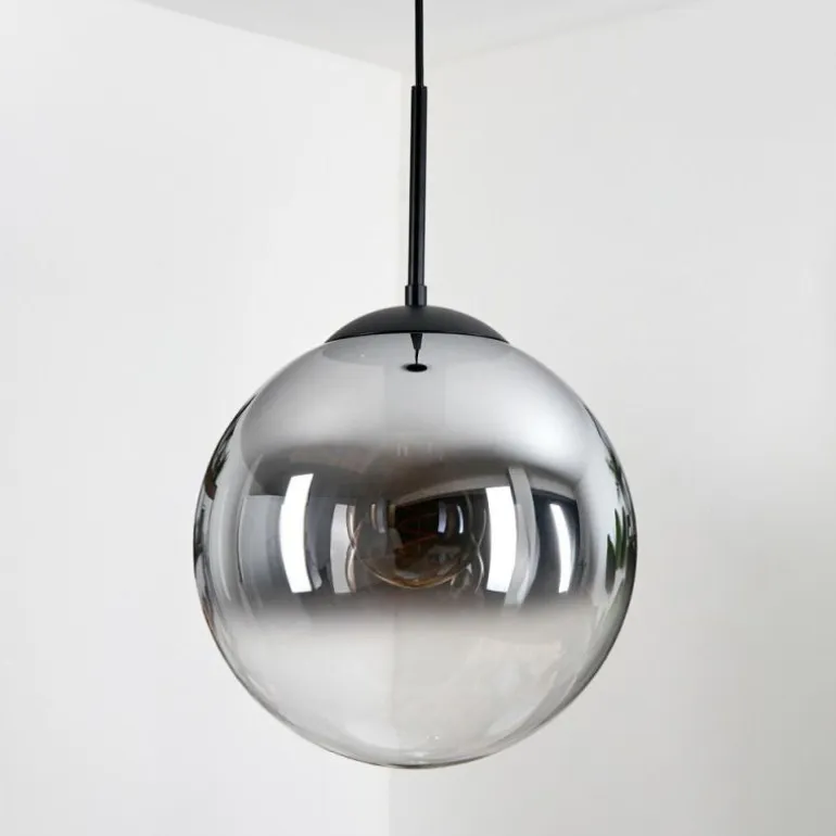 Gastor Suspension, Boule lumineuse Clair, Fumé, 1 lumière