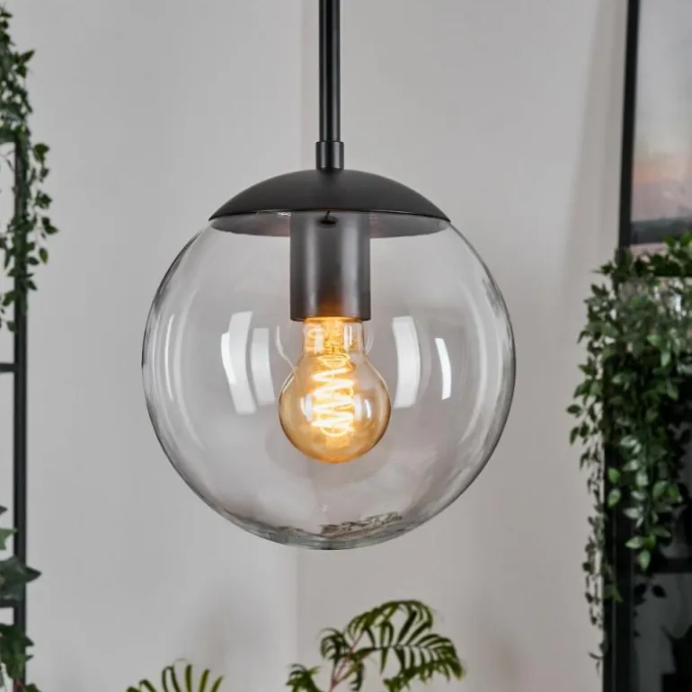 Gastor Suspension, Boule lumineuse Clair, 1 lumière