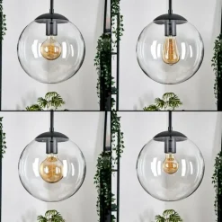 Gastor Suspension, Boule lumineuse 25 cm Clair, 1 lumière